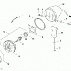FXR3 EVLX FXR Super Glide (2000) Фара