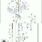 FLSTF 1BMY FAT BOY (2000) FRONT FORK - FLSTC & FLSTF