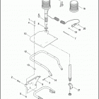 FLHTPI 1FMW ELECTRA GLIDE STANDARD POLICE (2000) STROBE LAMPS - REAR, LICENSE PLATE HOLDER