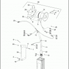 FLHTPI 1FMW ELECTRA GLIDE STANDARD POLICE (2000) SIREN & AMPLIFIER