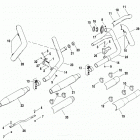 FXR3 EVLX FXR Super Glide (2000) Глушитель