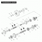 FXDS-CONV GGVY Dyna Glide Convertible (2000) TRANSMISSION GEARS