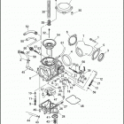 FXR4 1EVL CVO DYNA SUPER GLIDE (2000) Карбюратор