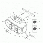 FLSTC 1BJY HERITAGE SOFTAIL CLASSIC (2000) SADDLEBAGS - FLSTC