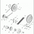 FXSTB 1BTY NIGHT TRAIN (2000) BELTS, CHAINS & SPROCKETS