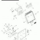 FXDS-CONV GGVY Dyna Glide Convertible (2000) LICENSE PLATE BRACKETS