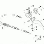 FXR3 EVLX FXR Super Glide (2000) Привод управления сцеплением