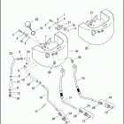 FXSTB 1BTY NIGHT TRAIN (2000) OIL TANK & LINES