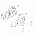 FLHP 1FJV ROAD KING POLICE (2000) PRIMARY HOUSING