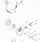 FXR3 EVLX FXR Super Glide (2000) CAM POSITION SENSOR & VACUUM SWITCH