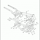 FXD 1GHV DYNA SUPER GLIDE (2000) ENGINE MOUNTS & STABILIZER LINK
