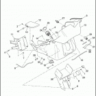 FLTRSEI 1PAC CVO ROAD GLIDE (2000) INNER FAIRING