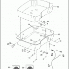 FLTRSEI 1PAC CVO ROAD GLIDE (2000) TOUR-PAK BOTTOM