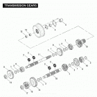 FXDS-CONV GGVX Dyna Glide Convertible (1999) TRANSMISSION GEARS