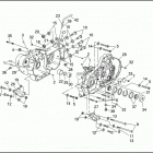 XL883 4CAM SPORTSTER 883 (1999) Картер двигателя