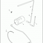 FLHT 1DDL ELECTRA GLIDE STANDARD (1998) CALIFORNIA EVAPORATIVE EMISSIONS COMPONENTS