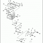 FXSTS 1BLL SPRINGER SOFTAIL (1999) GEAR SHIFTER