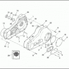 FXSTS 1BLL SPRINGER SOFTAIL (1999) PRIMARY HOUSING