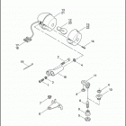 FXD 1GHV DYNA SUPER GLIDE (1999) FRONT TURN SIGNALS