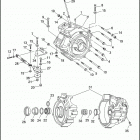 FXR3 1ETL CVO DYNA SUPER GLIDE (1999) Картер двигателя