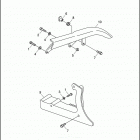 FXSTS 1BLL SPRINGER SOFTAIL (1999) REAR BELT GUARD