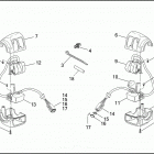 FXD 1GHV DYNA SUPER GLIDE (1999) HANDLEBAR SWITCHES