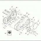 FXD 1GHV DYNA SUPER GLIDE (1999) PRIMARY HOUSING