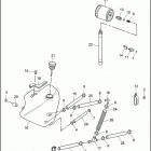 XL883 4CAM SPORTSTER 883 (1999) OIL TANK & FILTER