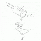 FXR2 1ESL CVO DYNA SUPER GLIDE (1999) CALIFORNIA EVAPORATIVE EMISSIONS COMPONENTS