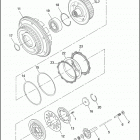 FXD 1GHV DYNA SUPER GLIDE (1999) Сцепление