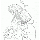 FLHT 1DDV ELECTRA GLIDE STANDARD (1999) ENGINE SENSORS & SWITCHES