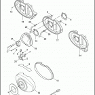 FXD 1GHV DYNA SUPER GLIDE (1999) AIR CLEANER & ENRICHENER