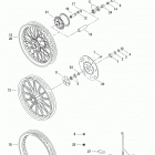 FXDS-CONV GGVX Dyna Glide Convertible (1999) Переднее колесо