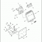 FXD 1GHV DYNA SUPER GLIDE (1999) LICENSE PLATE BRACKETS