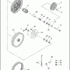 FXSTS 1BLL SPRINGER SOFTAIL (1999) Заднее колесо