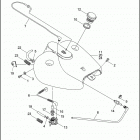 FLHR 1FDV ROAD KING (1999) FUEL TANK, CARBURETED - FLHR