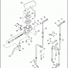 FXD 1GHV DYNA SUPER GLIDE (1999) FRONT BRAKE CONTROL