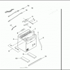 FXR3 1ETL CVO DYNA SUPER GLIDE (1999) Аккумулятор
