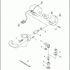 FXSTS 1BLL SPRINGER SOFTAIL (1999) FRONT TURN SIGNALS