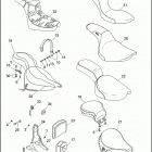FXSTS 1BLL SPRINGER SOFTAIL (1999) SEATS & SISSY BARS
