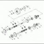 FLHT 1DDV ELECTRA GLIDE STANDARD (1999) TRANSMISSION GEARS