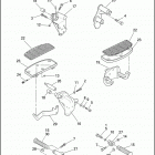 FXSTS 1BLL SPRINGER SOFTAIL (1999) FOOTRESTS & FOOTBOARDS