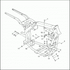 FXD 1GHV DYNA SUPER GLIDE (1999) ENGINE MOUNTS & STABILIZER LINK