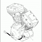 FLHT 1DDV ELECTRA GLIDE STANDARD (1999) COMPLETE ENGINE - TWIN CAM 88 ™