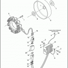 FXD 1GHV DYNA SUPER GLIDE (1999) ALTERNATOR & REGULATOR