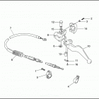 FXSTS 1BLL SPRINGER SOFTAIL (1999) Привод управления сцеплением
