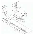 FXSTS 1BLL SPRINGER SOFTAIL (1999) REAR BRAKE CONTROL - FXST MODELS