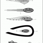 FXSTS 1BLL SPRINGER SOFTAIL (1999) FUEL TANK TRIM