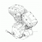 FXDS-CONV GGVX Dyna Glide Convertible (1999) ENGINE ASSEMBLY - COMPLETE