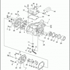 FXR2 1ESL CVO DYNA SUPER GLIDE (1999) TRANSMISSION HOUSING